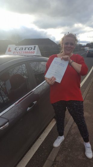 Happy pupil driving lessons in st. neots